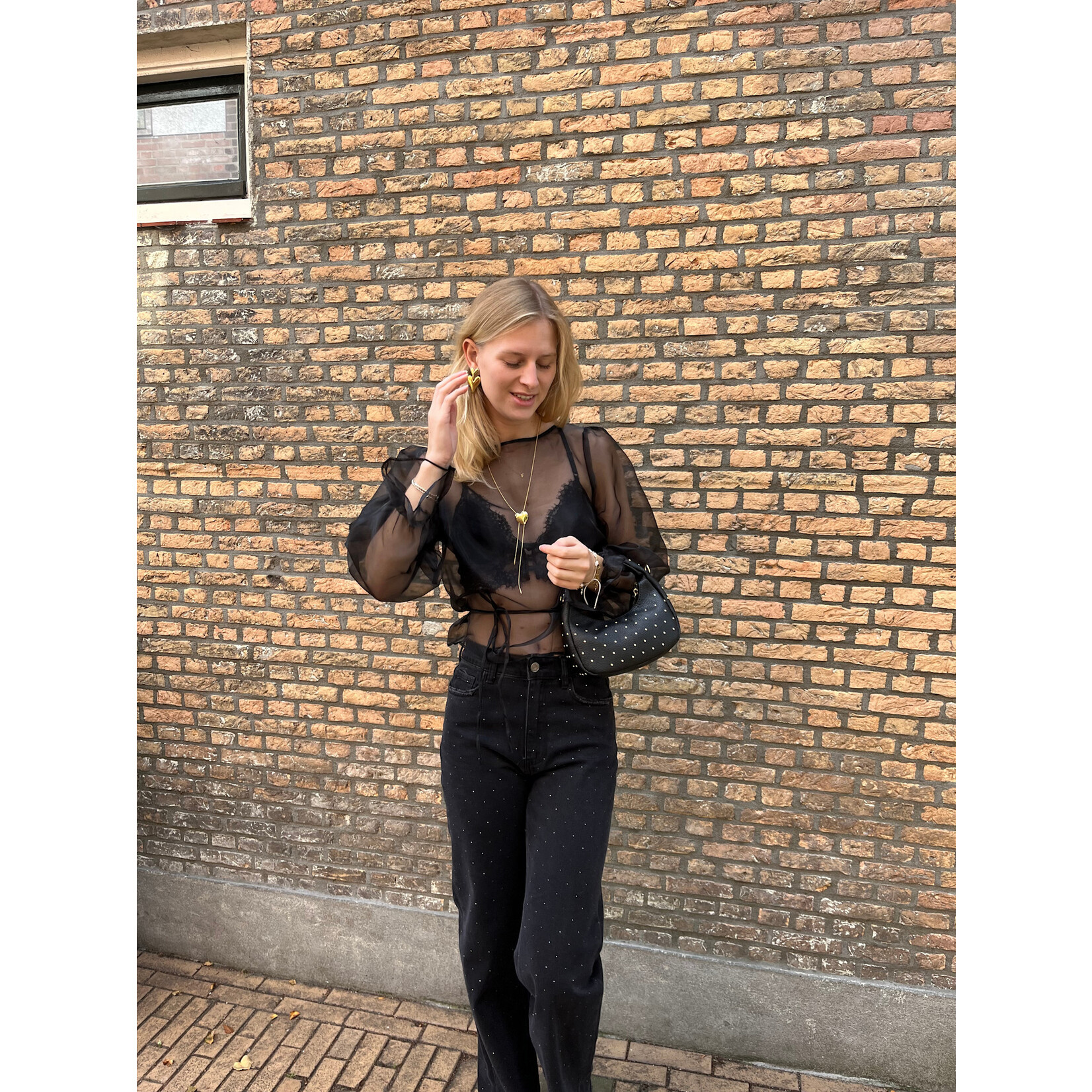 Flo Boutique Top Lux Black