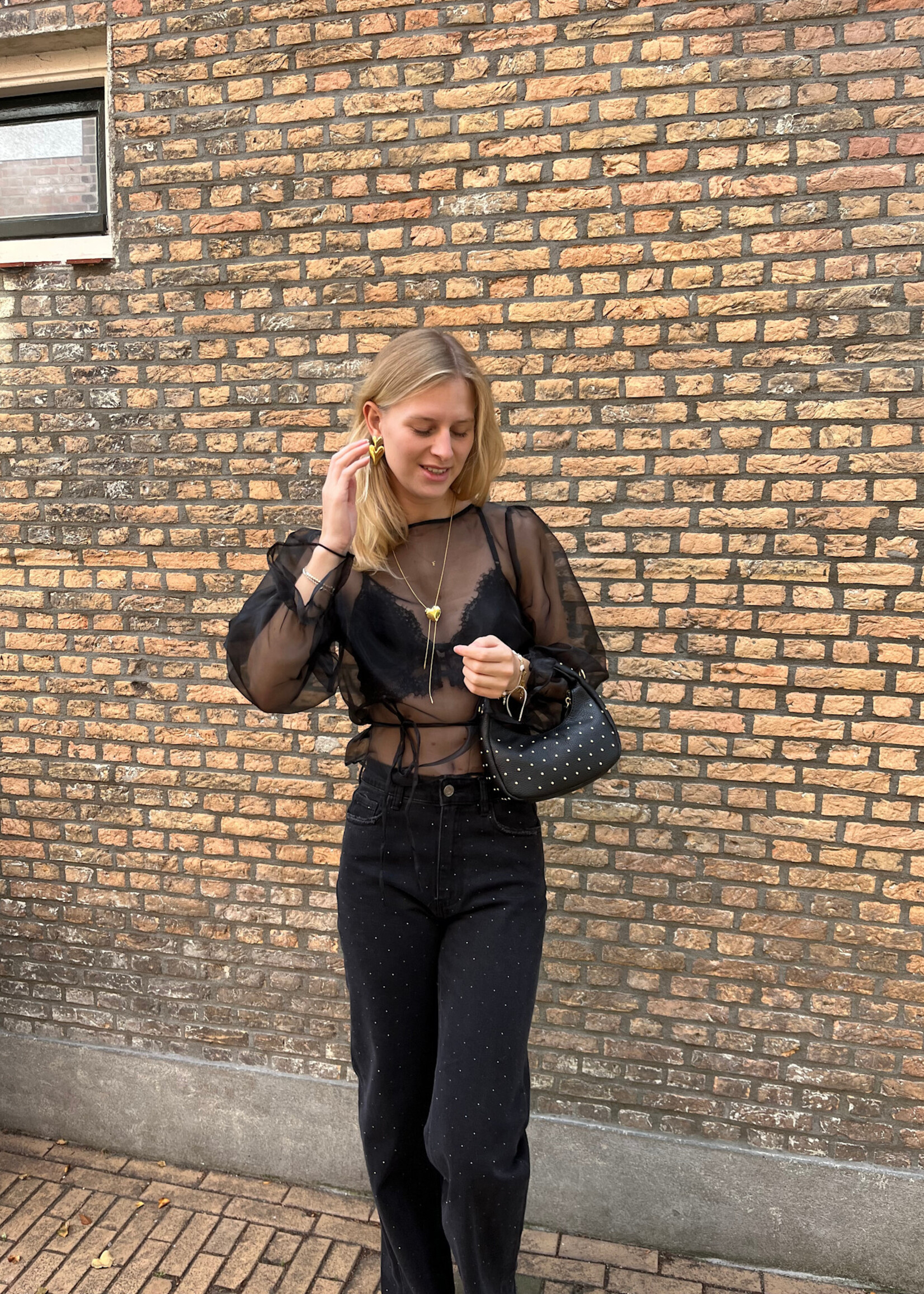 Flo Boutique Top Lux Black