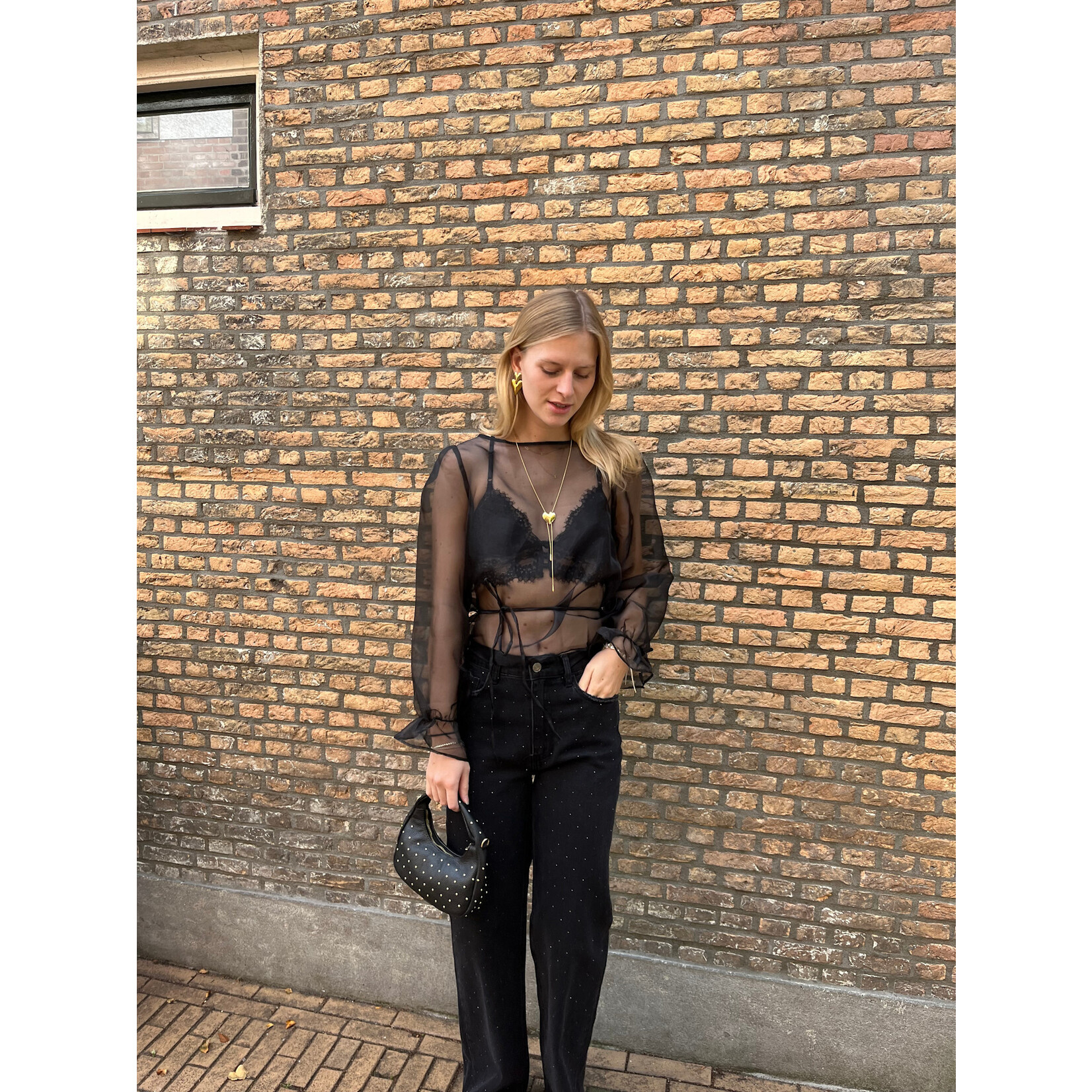 Flo Boutique Top Lux Black