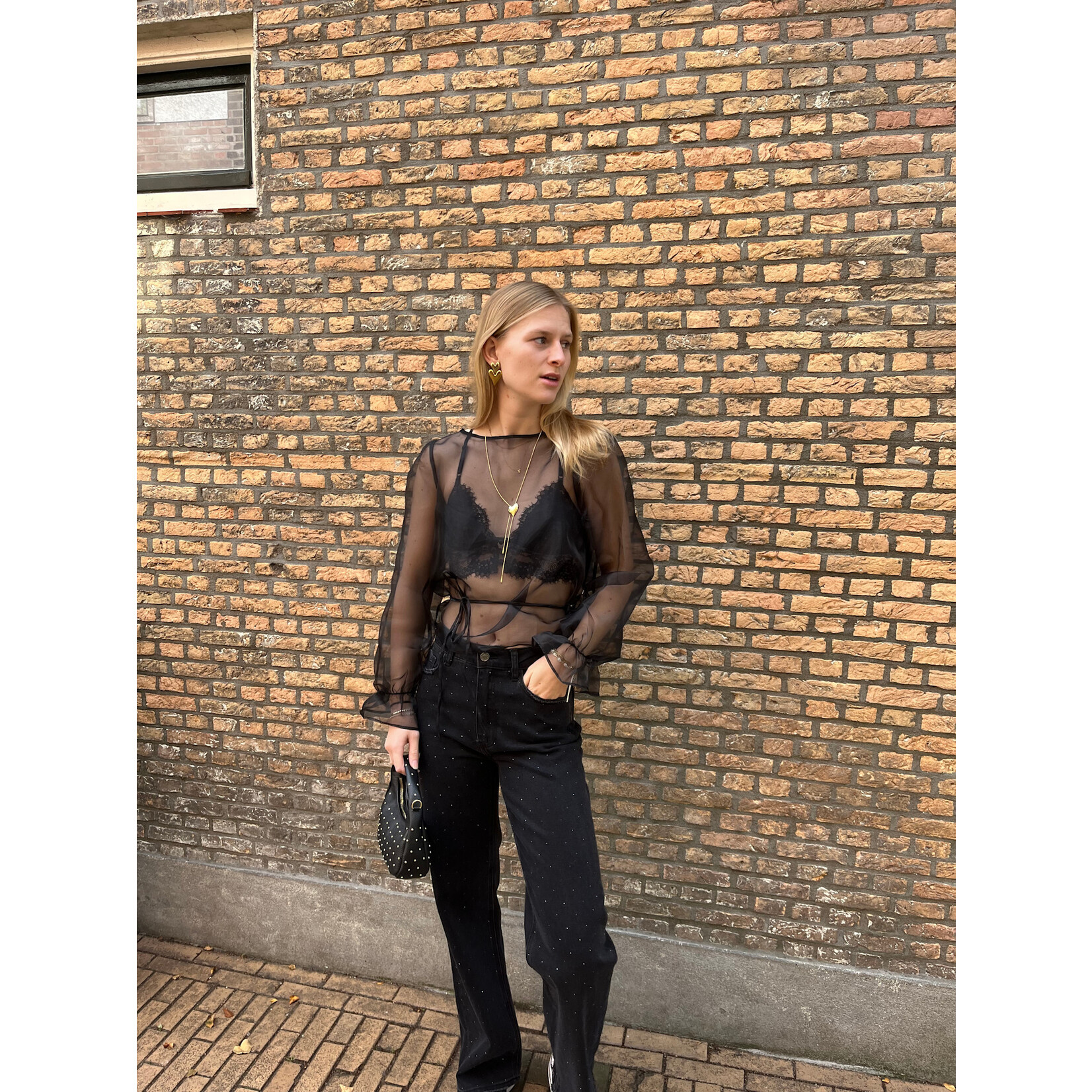 Flo Boutique Top Lux Black