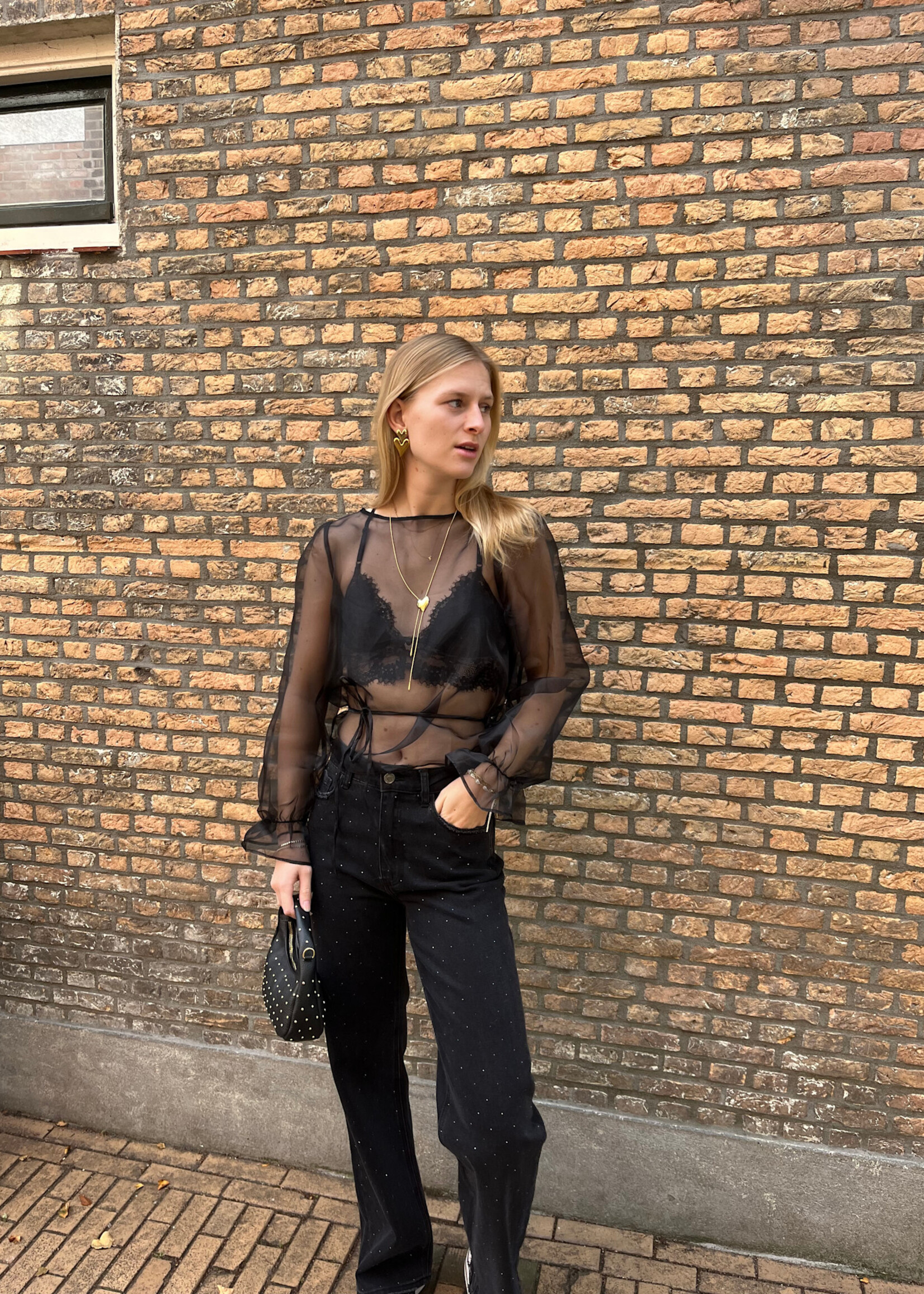 Flo Boutique Top Lux Black