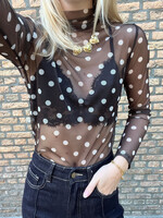 Flo Boutique Top Minte Choco