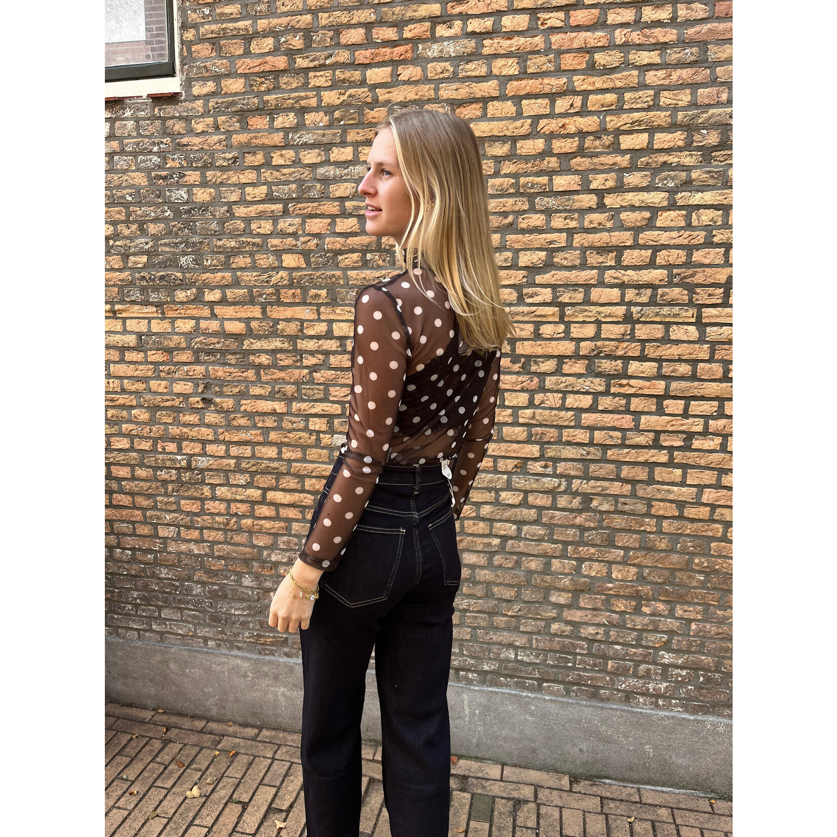 Flo Boutique Top Minte Choco