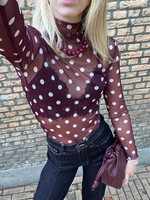Flo Boutique Top Minte Bordeaux