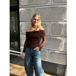 Flo Boutique Top Freya Choco
