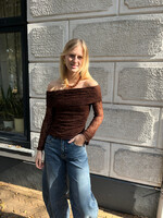 Flo Boutique Top Freya Choco