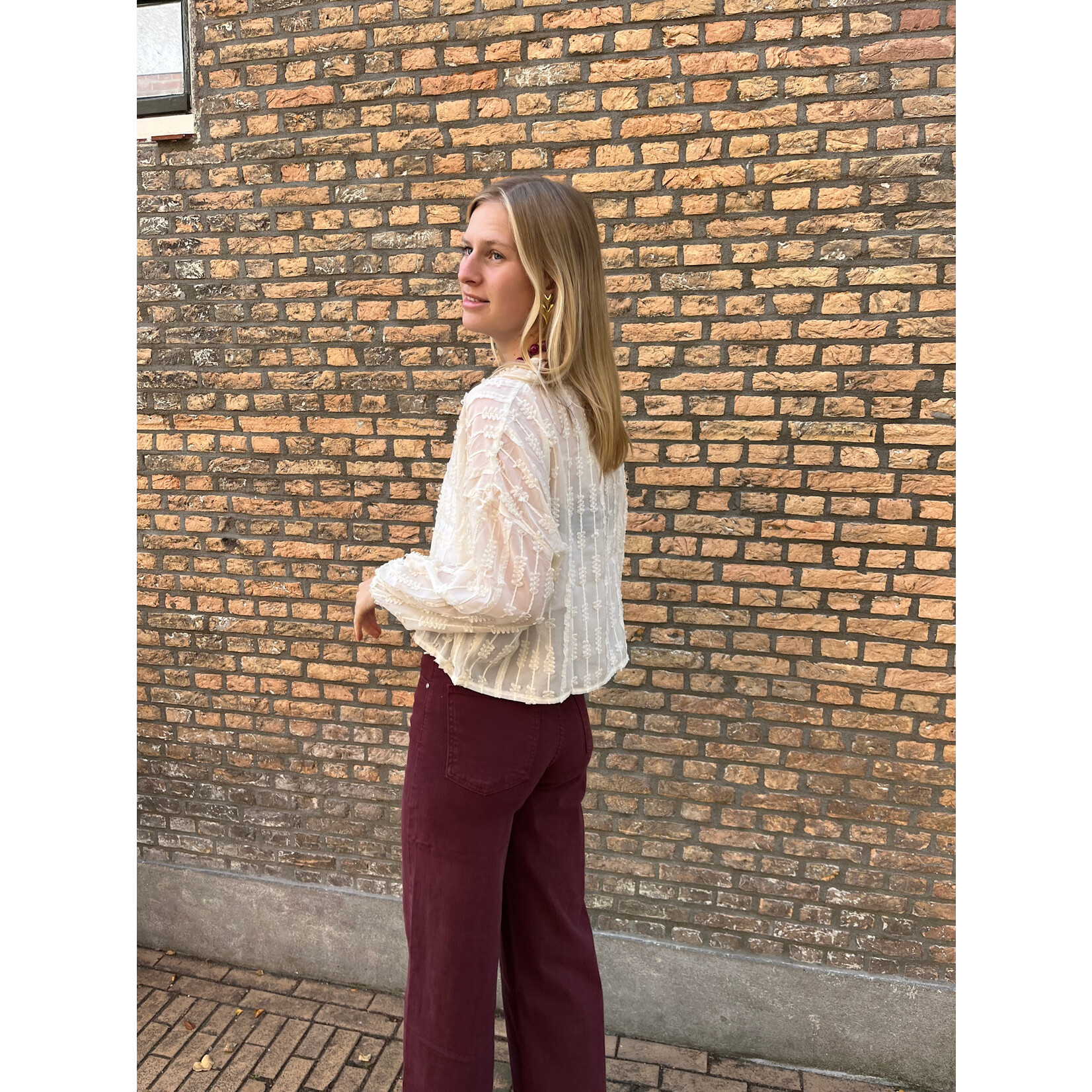 Flo Boutique Top Brecht Cream