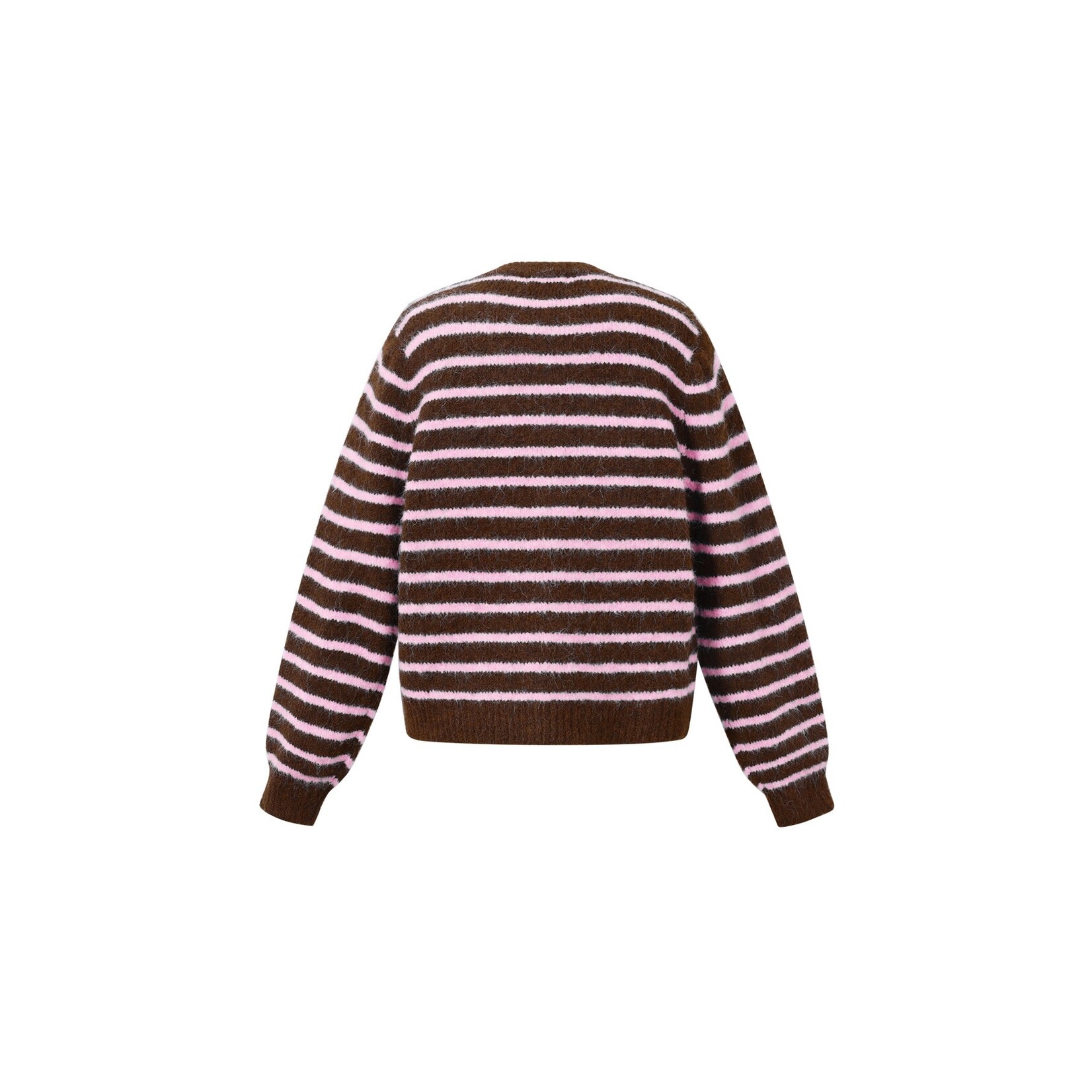 Flo Boutique Vestje Kiley Stripe brown/pink