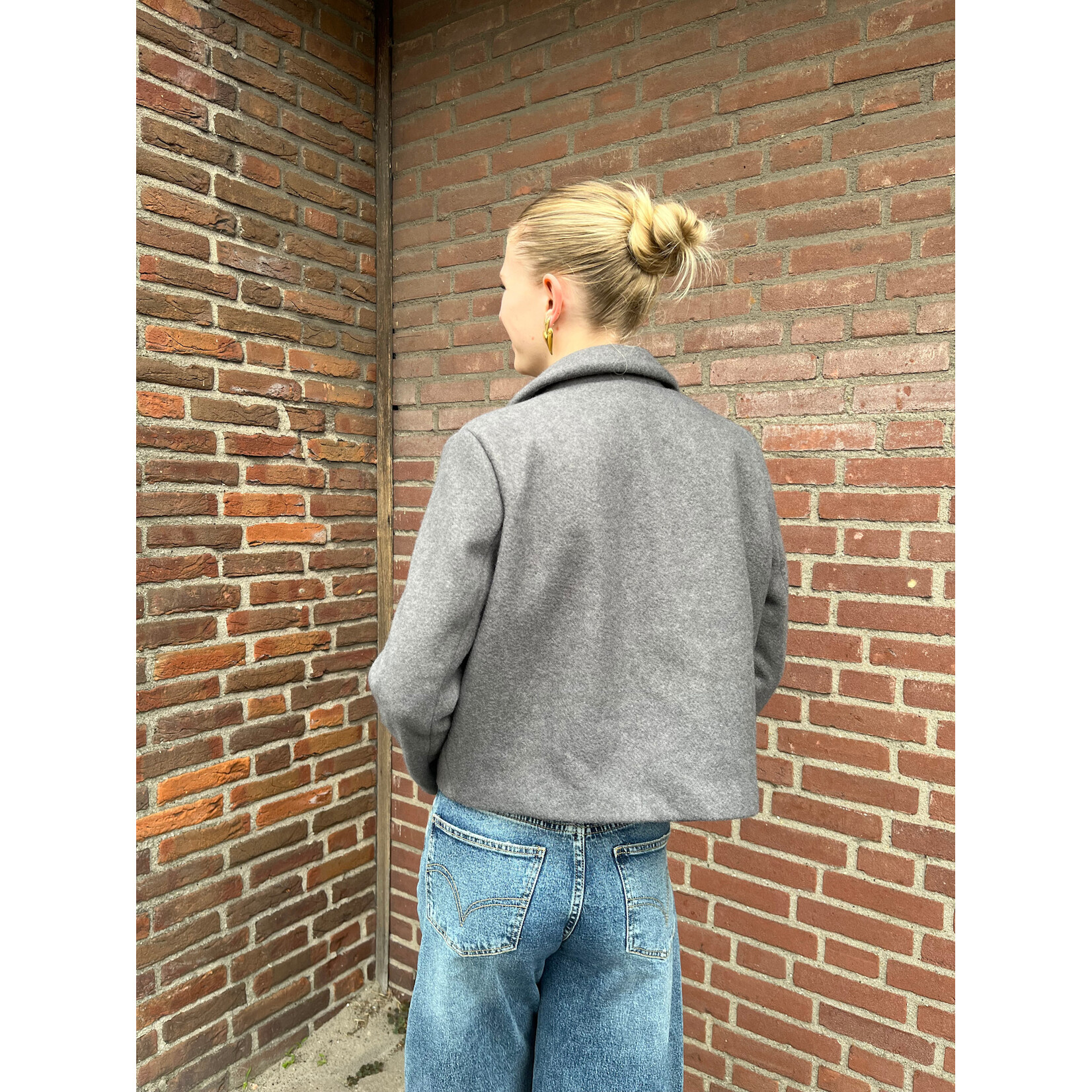 Flo Boutique Jasje Niene Grey