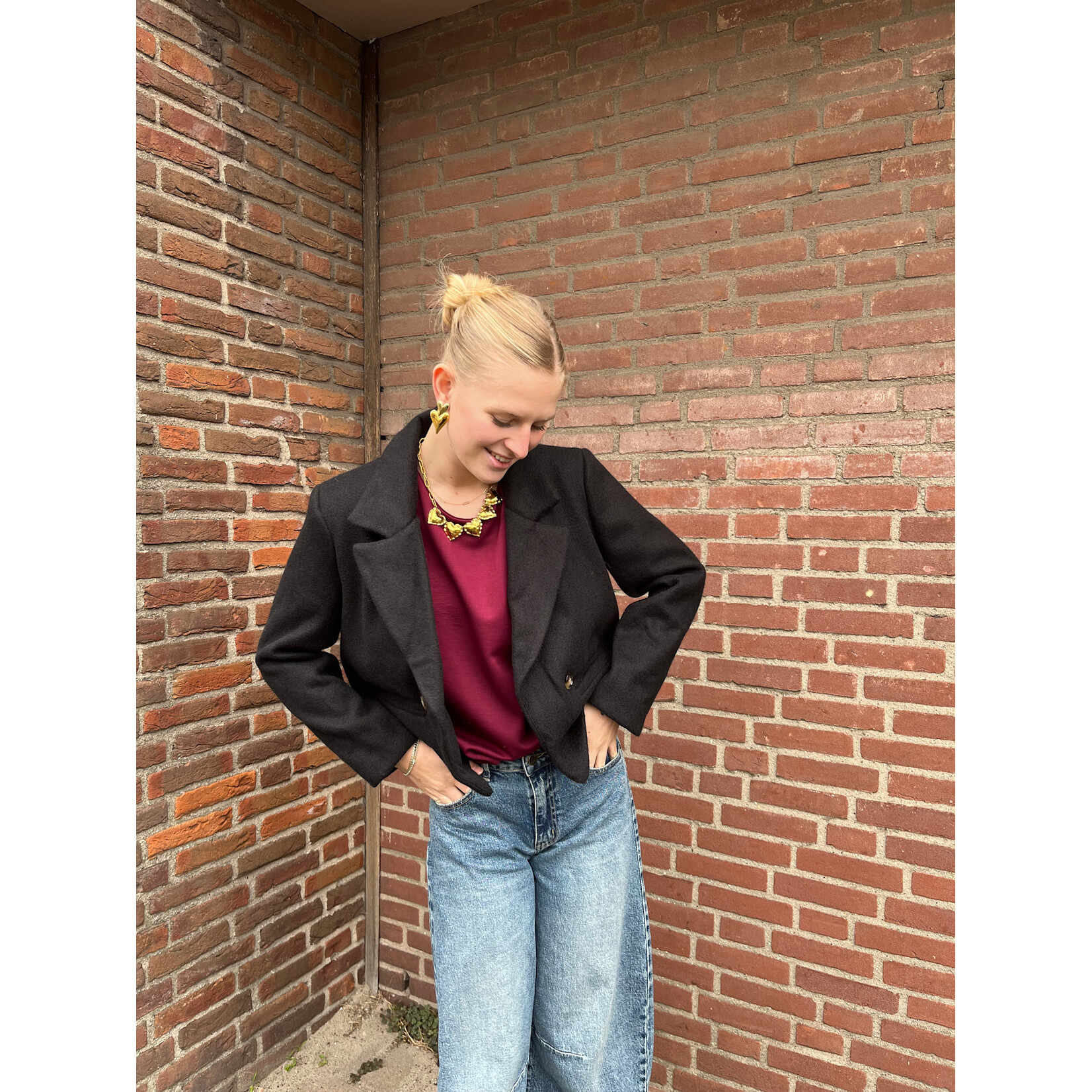 Flo Boutique Jasje Niene Black