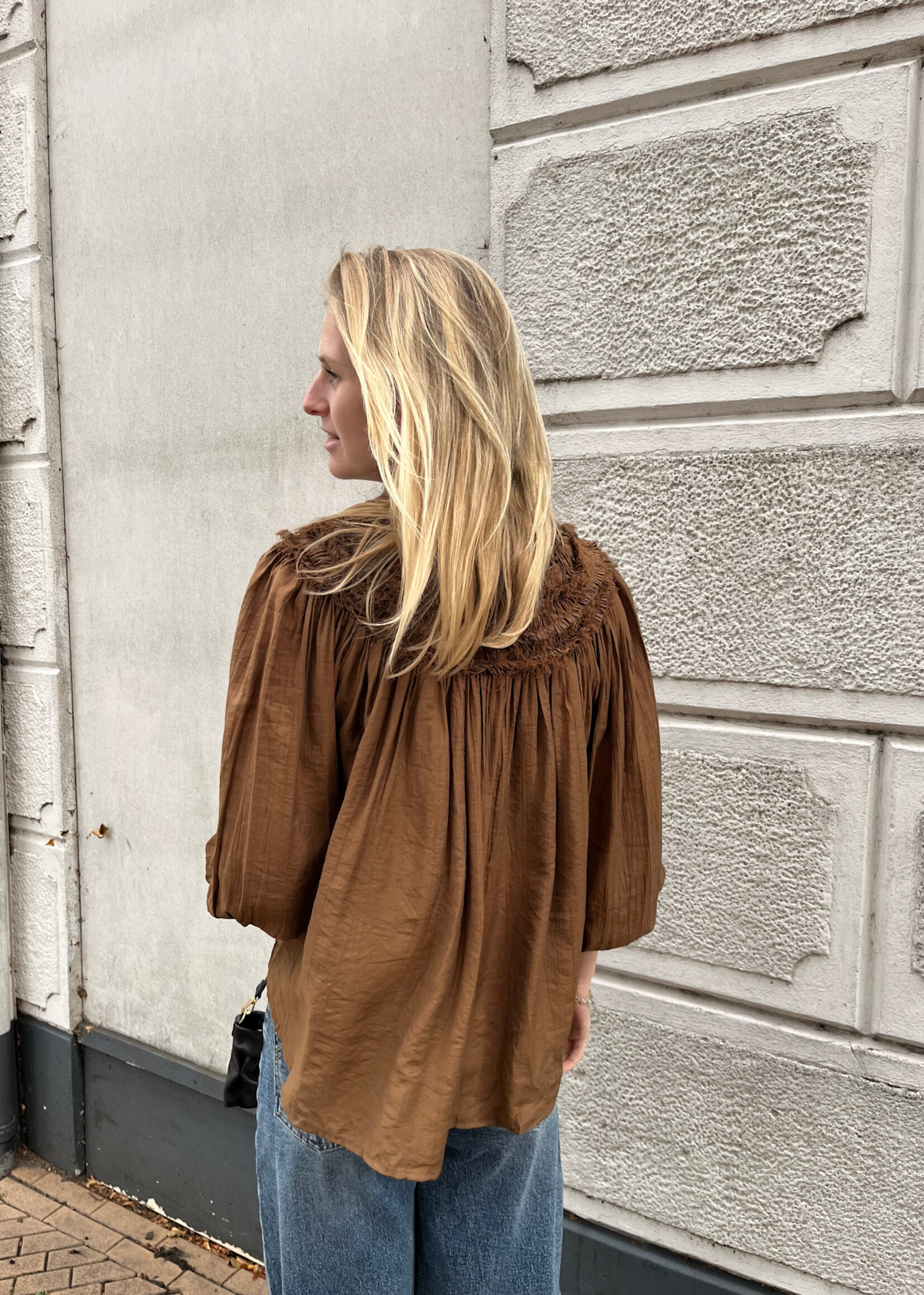 Flo Boutique Top Zova Ochre