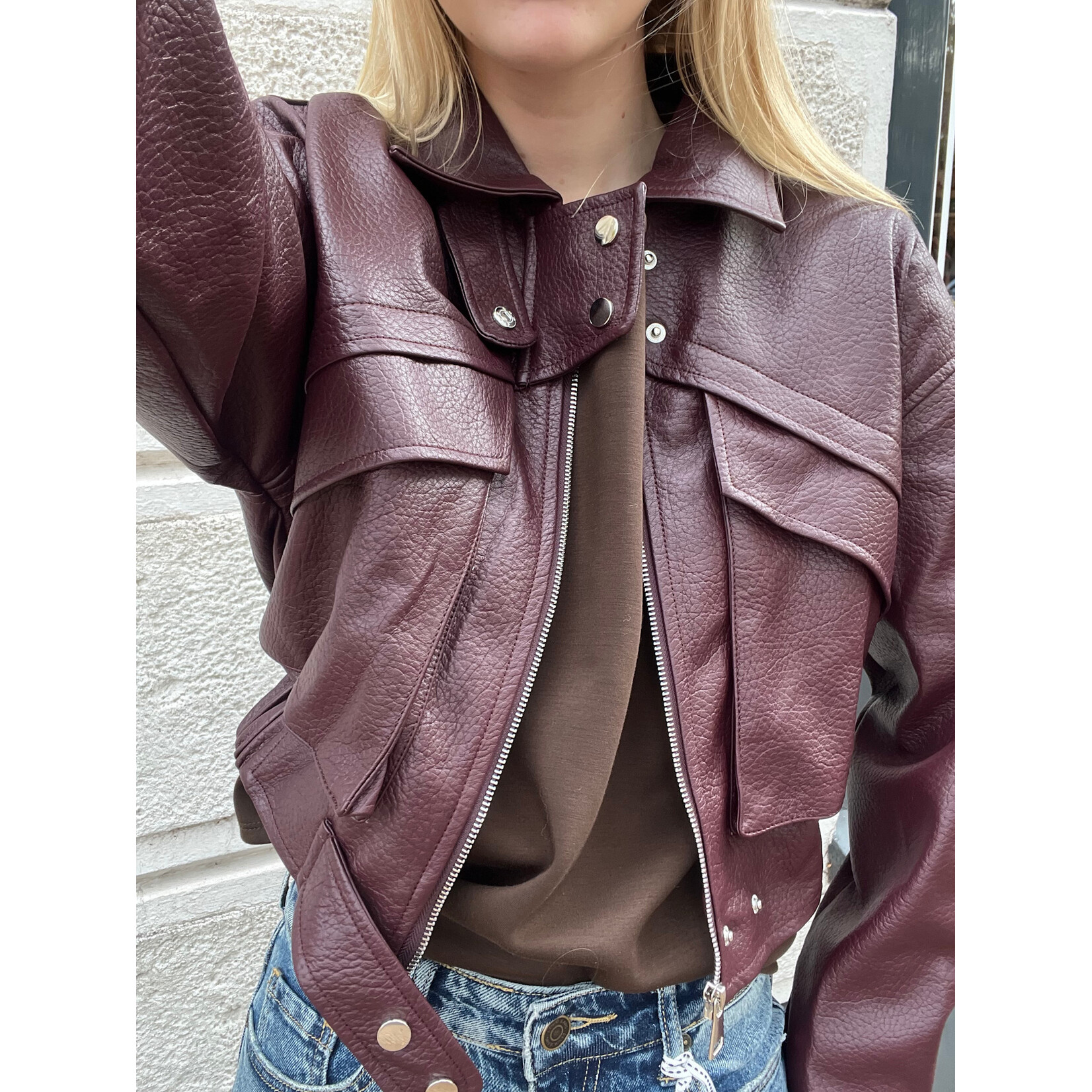 Flo Boutique Jasje Moya Bordeaux