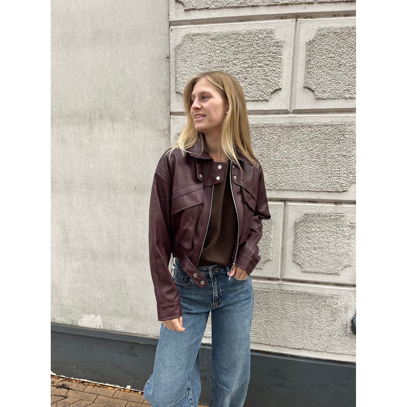 Flo Boutique Jasje Moya Bordeaux