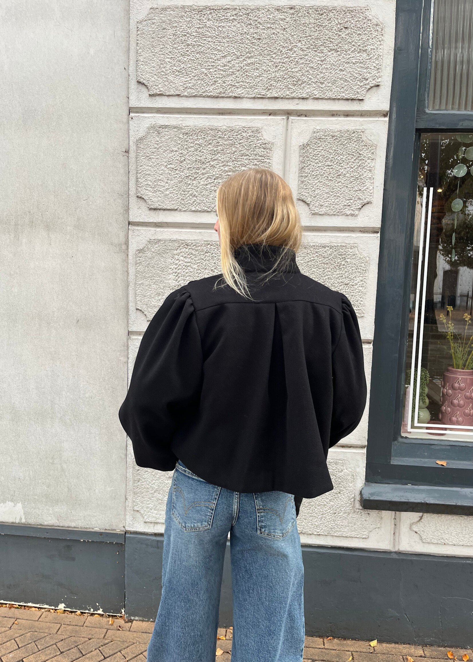 Flo Boutique Jas Maan Black