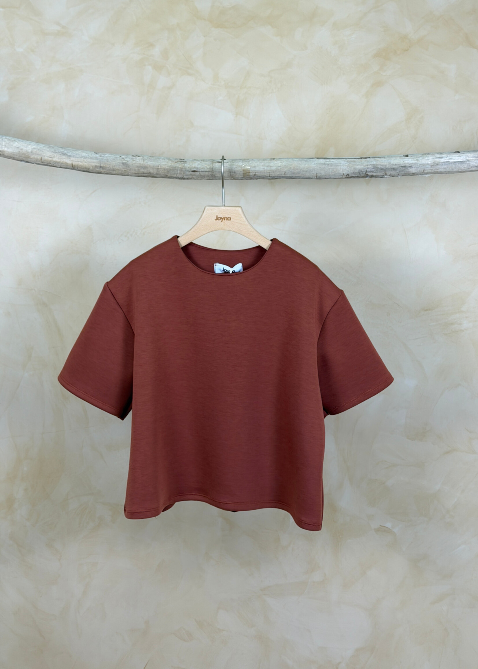 Flo Boutique Basic Top Fiene Coccio