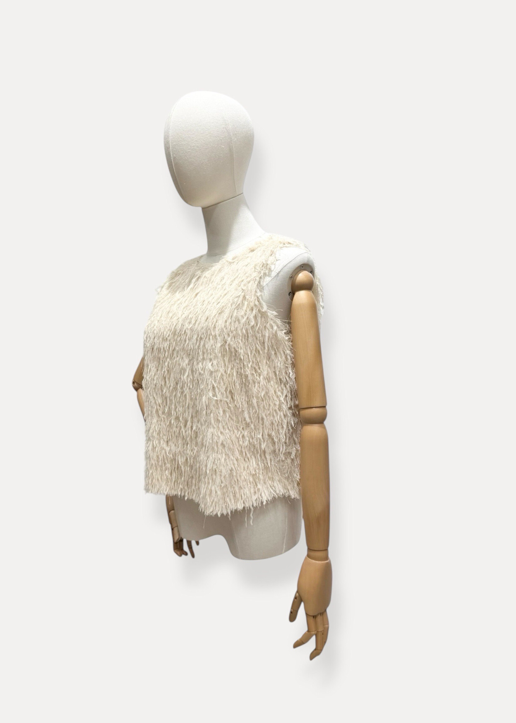 Flo Boutique Top Lente Sparkling Beige