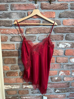 Flo Boutique Lace Top Imme Bordeaux