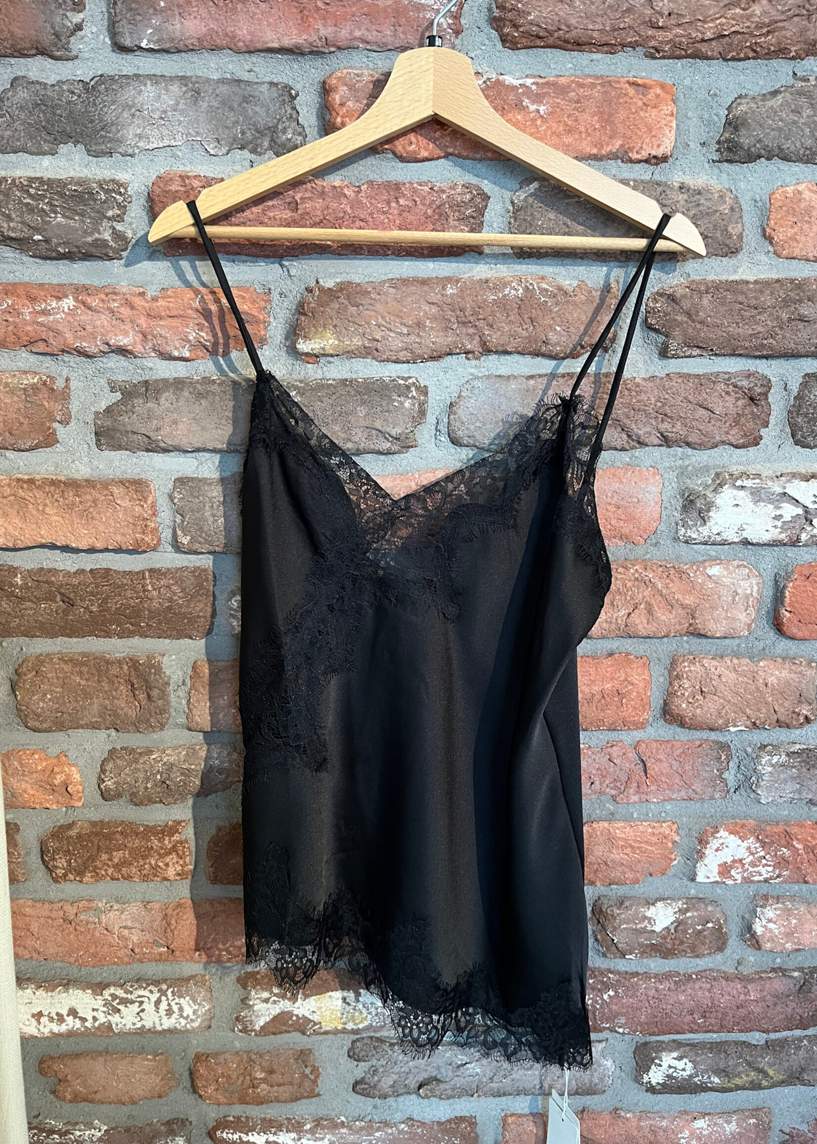 Flo Boutique Lace Top Imme Black