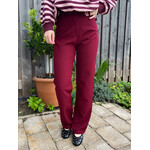 Flo Boutique Broek Mijntje Burgundy
