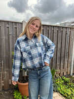 Flo Boutique Blouse Macy Blue