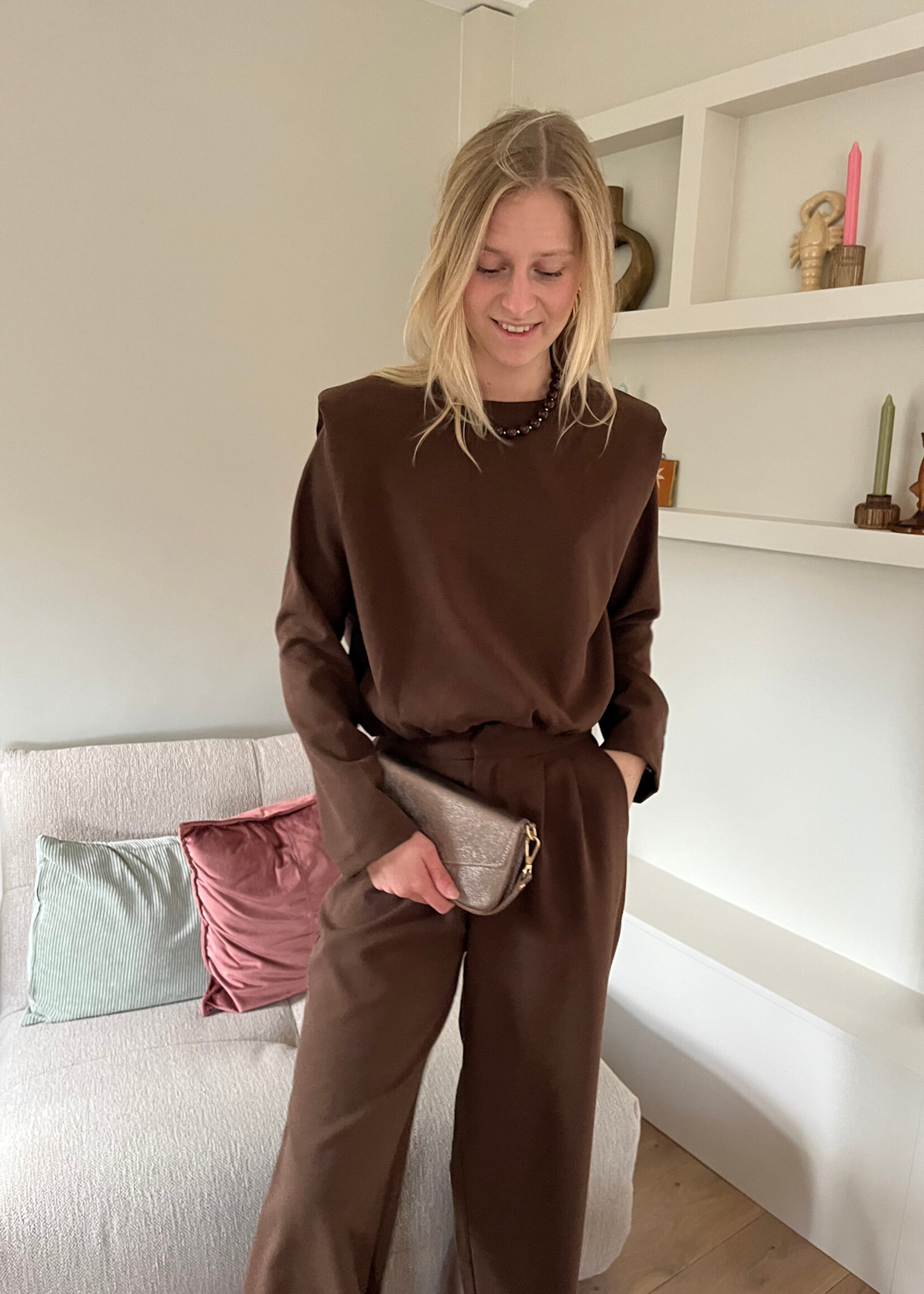 Flo Boutique Top Janne Brown