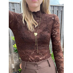 Flo Boutique Mesh Top Jules Choco