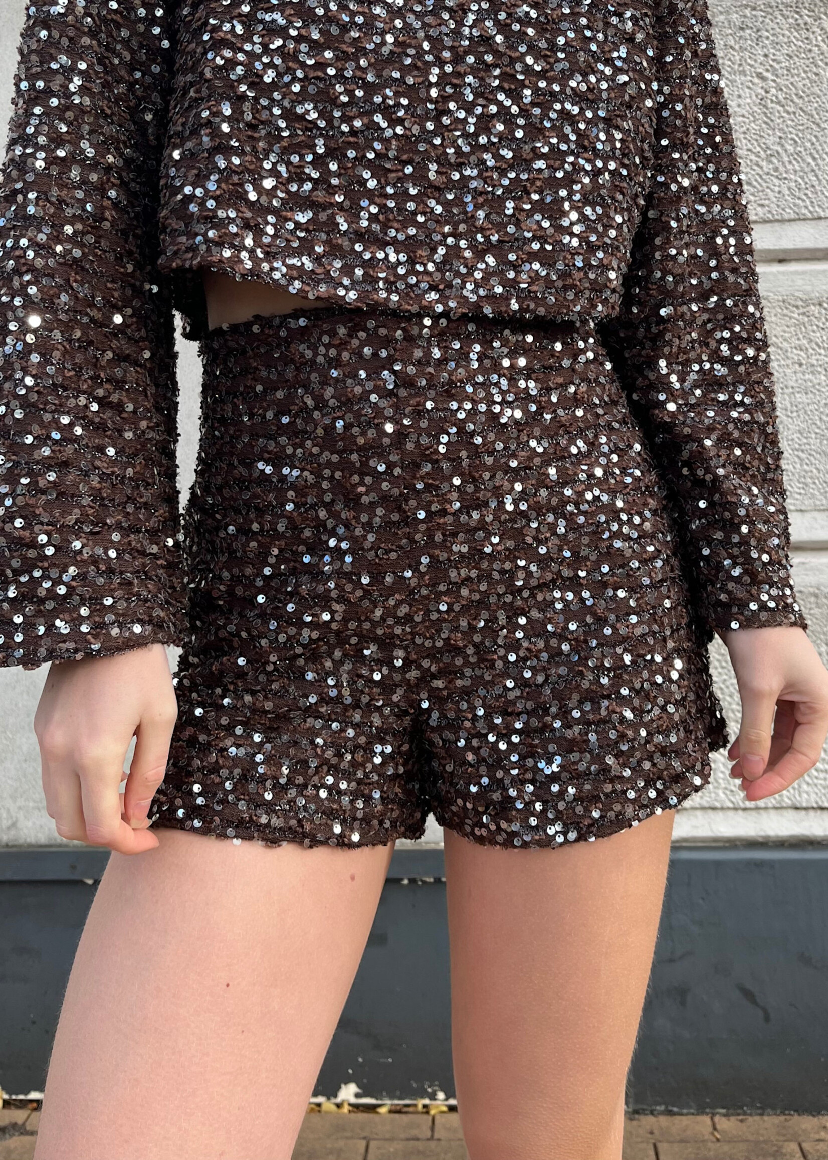 Flo Boutique Short Donna Choco