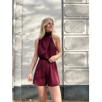Flo Boutique Playsuit Noemie Bordeaux
