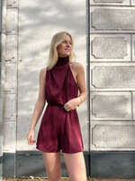 Flo Boutique Playsuit Noemie Bordeaux