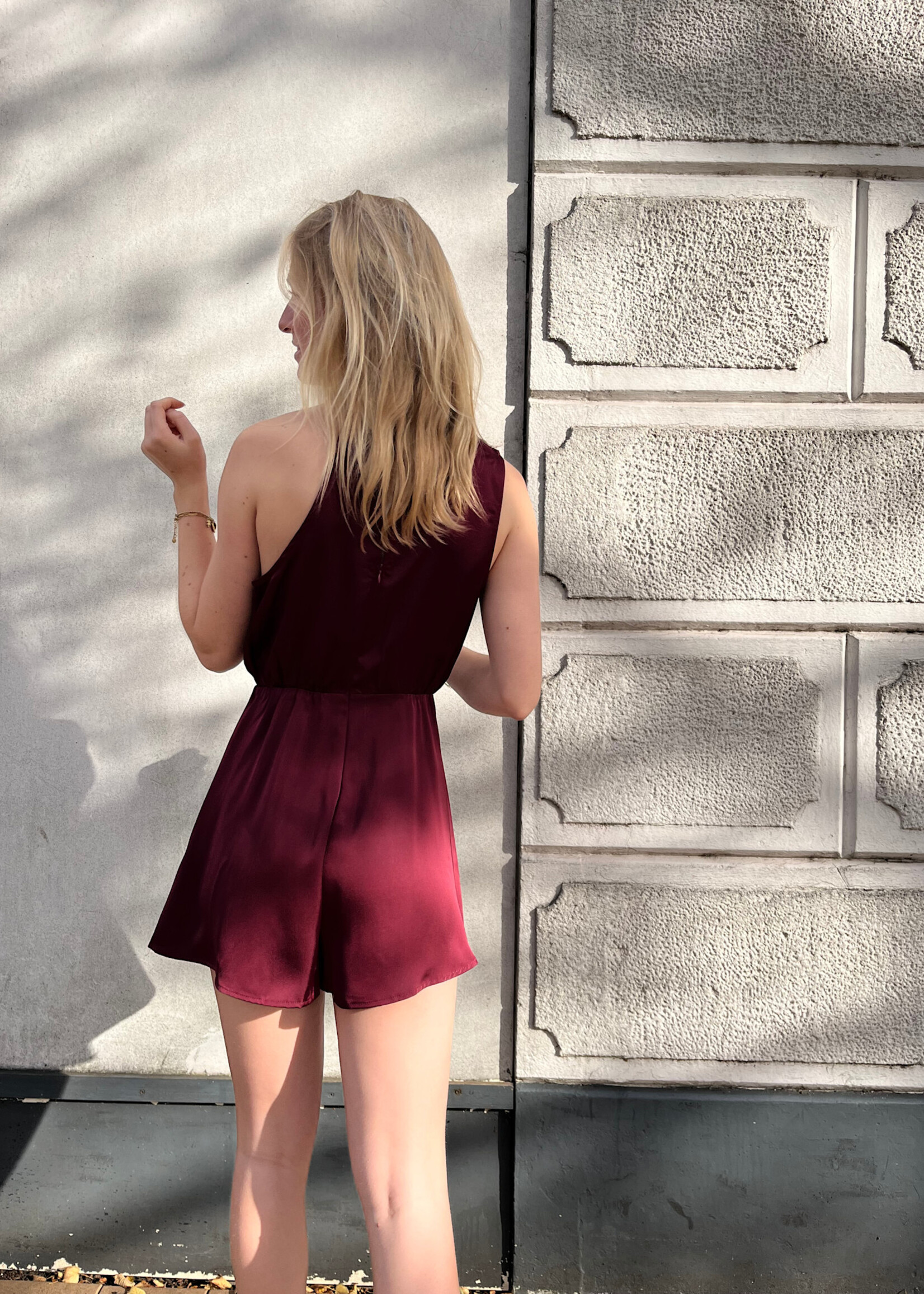 Flo Boutique Playsuit Noemie Bordeaux