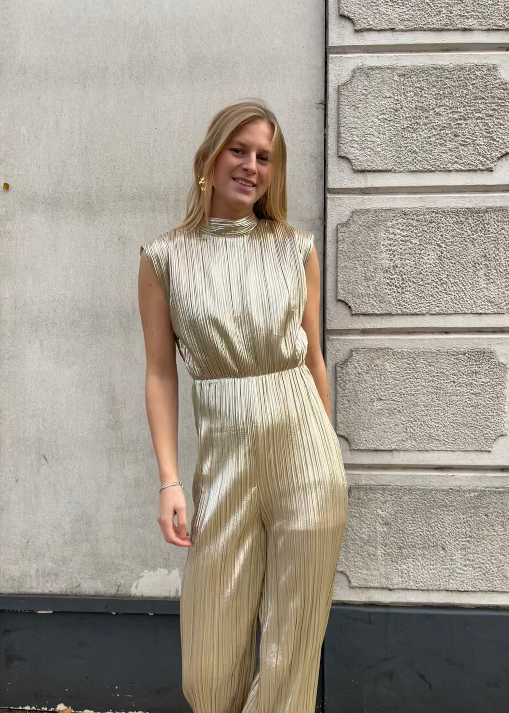 Flo Boutique Jumpsuit Lucia Gold