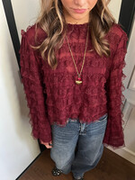 Flo Boutique Top Ilse Bordeaux