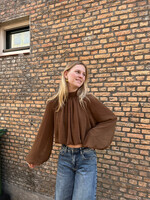 Flo Boutique Top Milly Brown