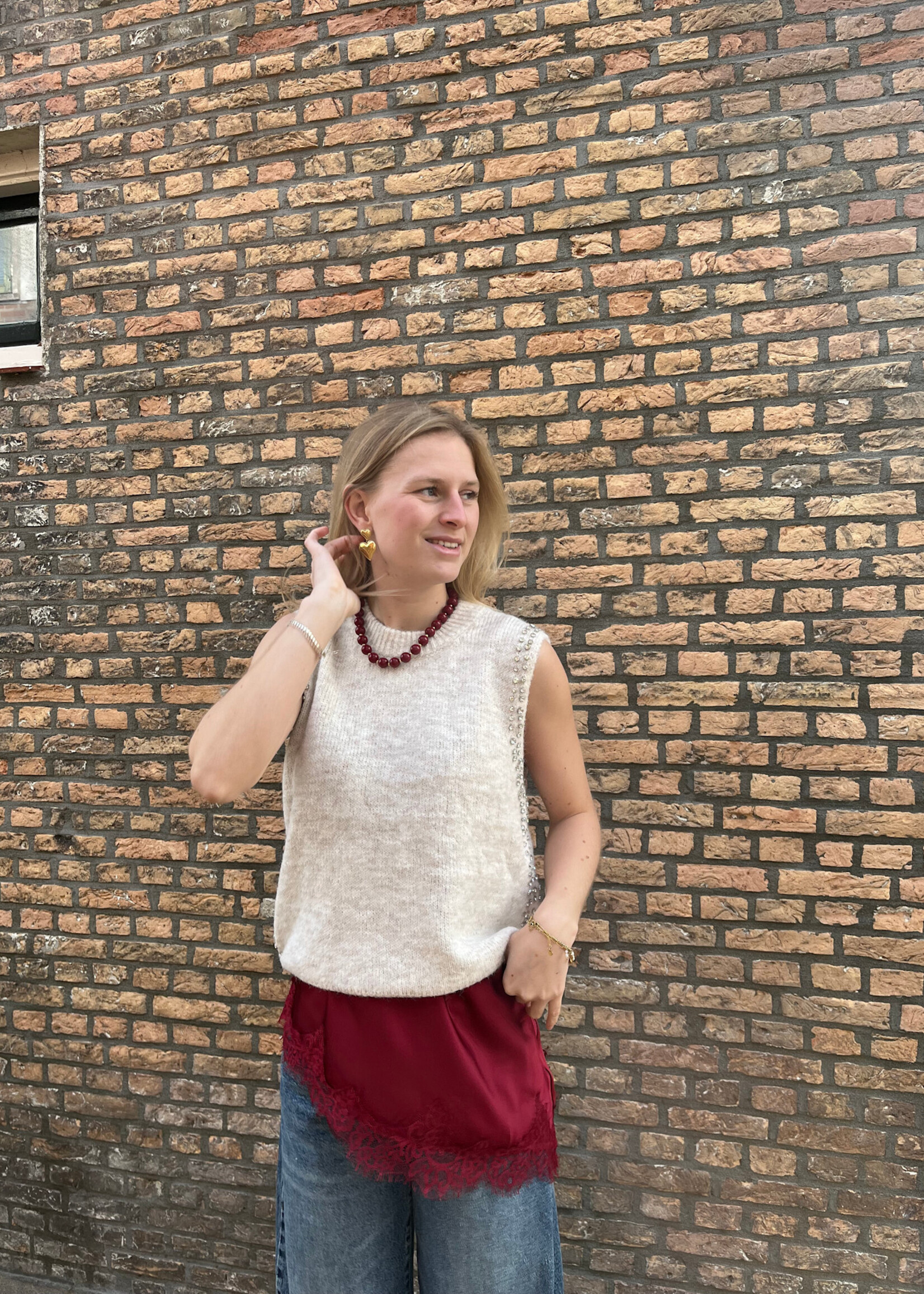 Flo Boutique Spencer Cathy Beige