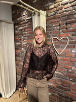 Flo Boutique Top Lexy Brown