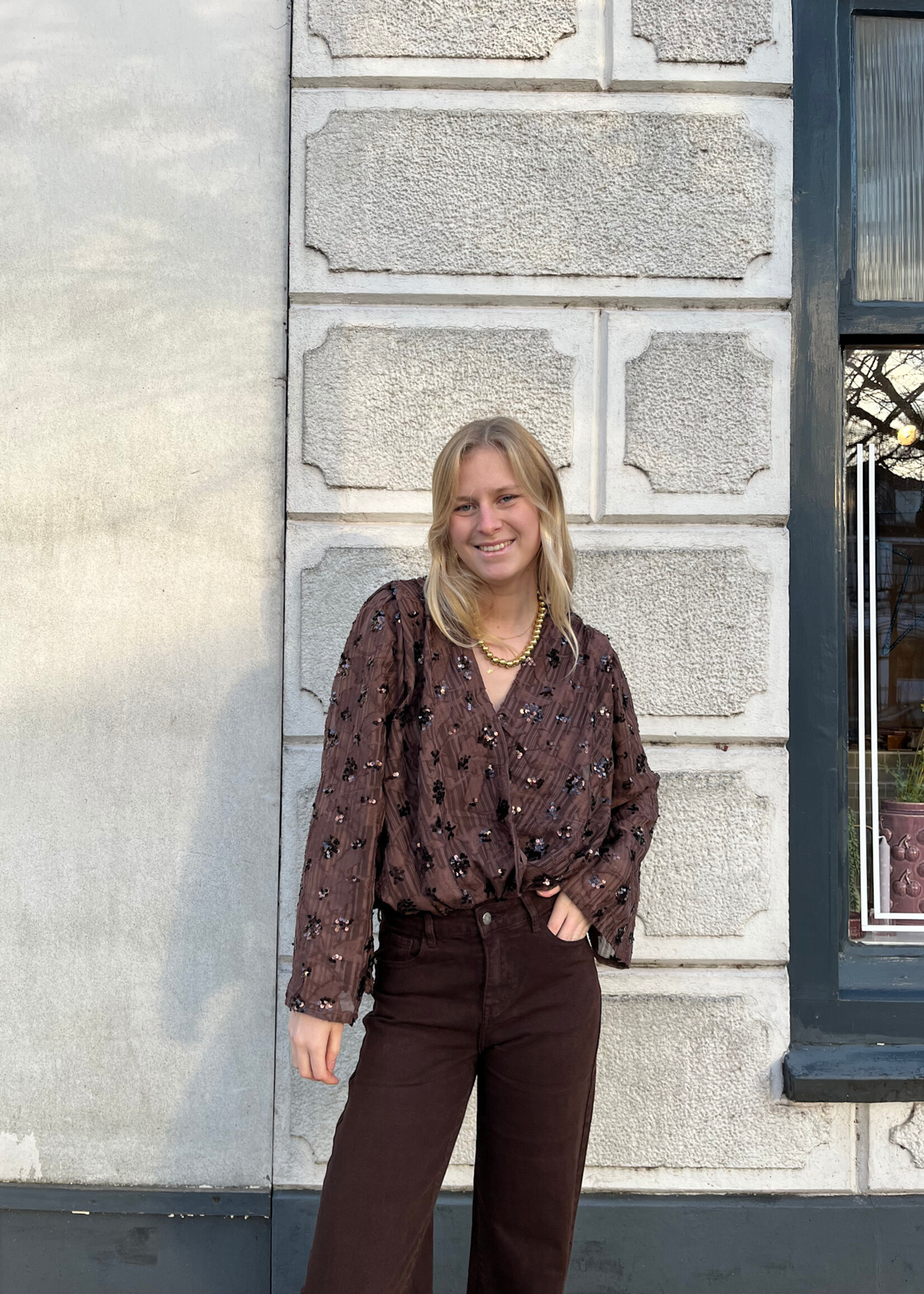 Flo Boutique Straight Jeans Ivy Choco (Tall)