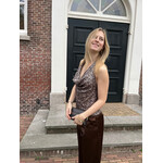 Flo Boutique Top Joanne Sparkle Choco