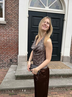 Flo Boutique Top Joanne Sparkle Choco