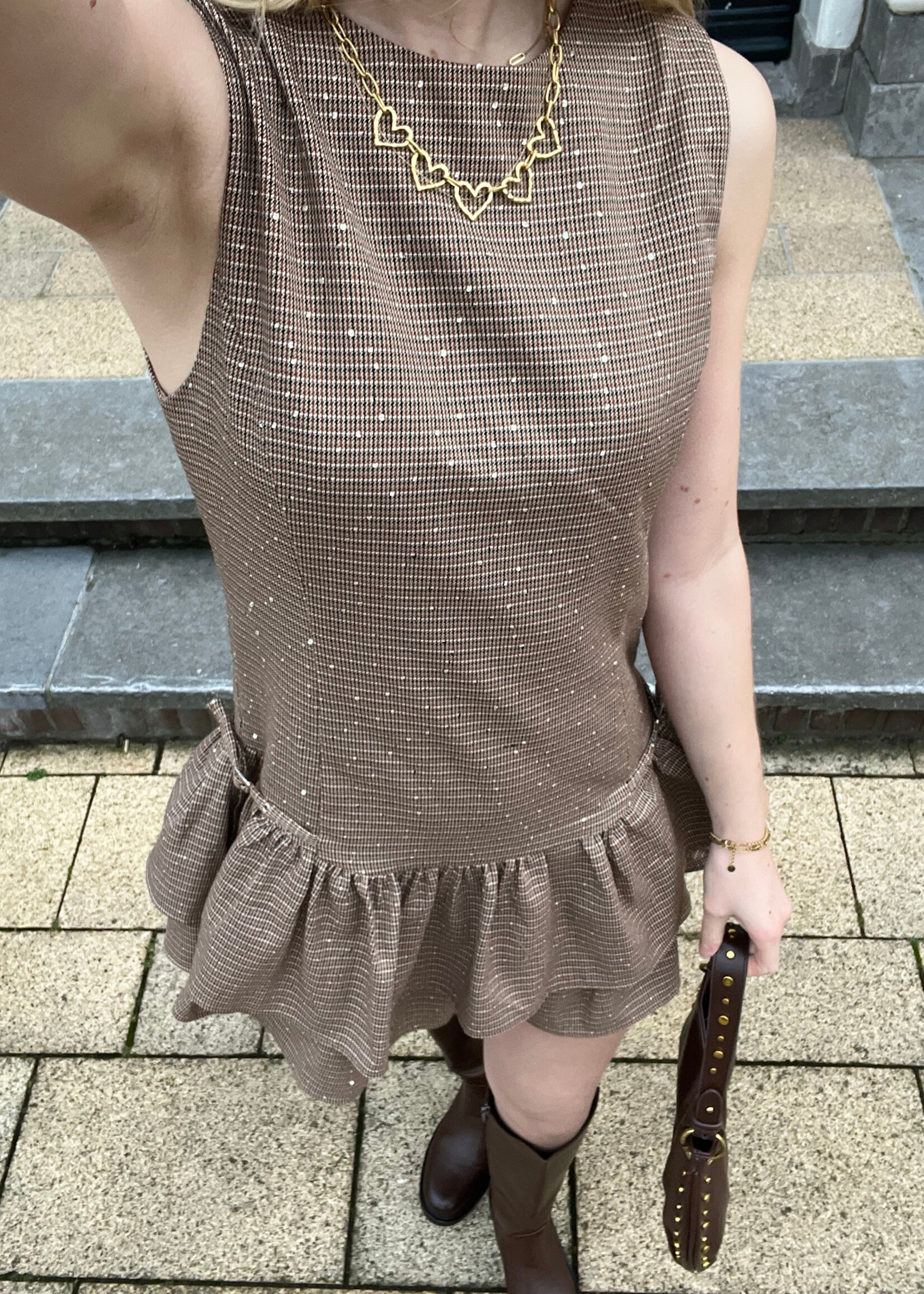 Flo Boutique Jurkje Pipa sparkle