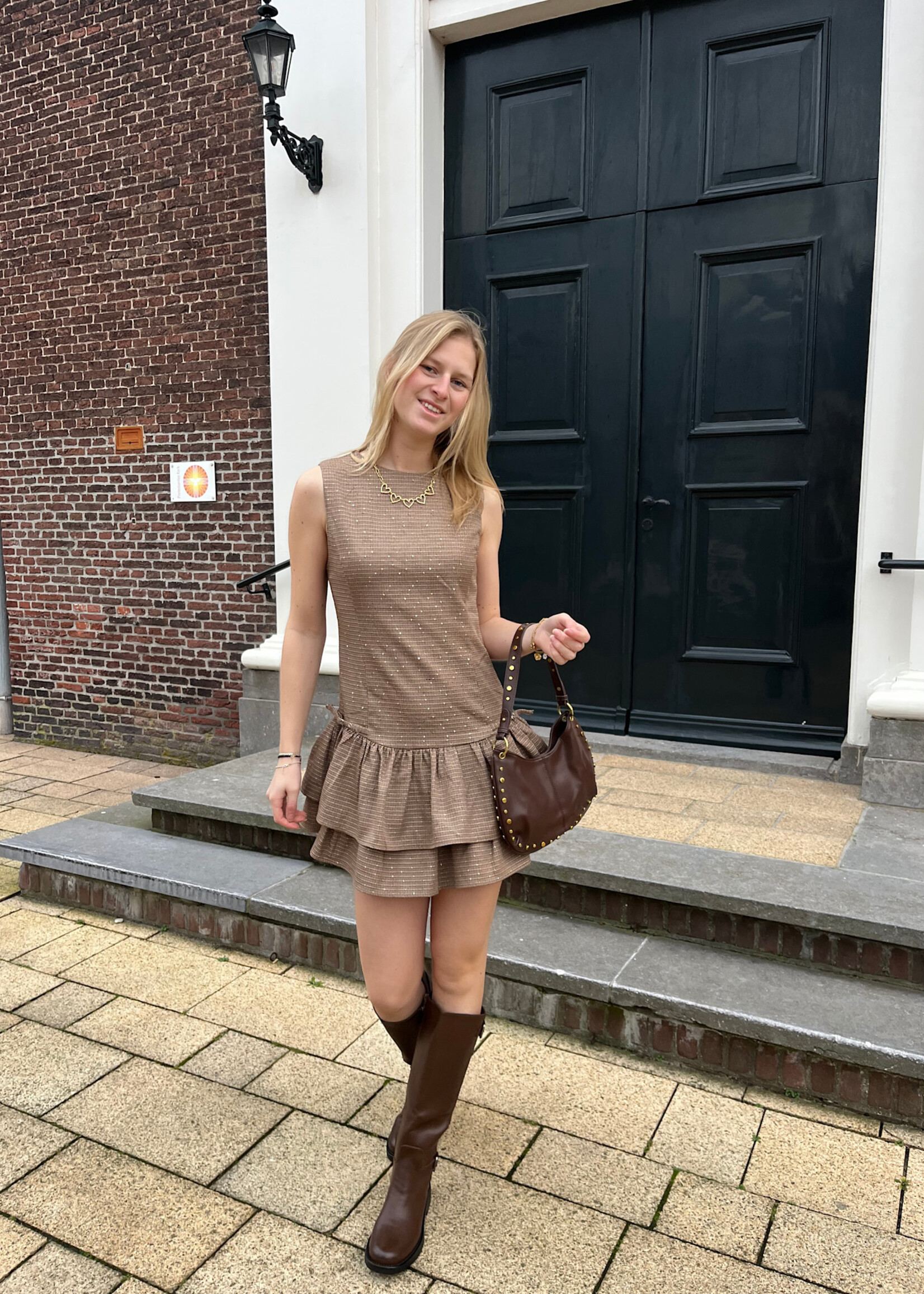 Flo Boutique Jurkje Pipa sparkle