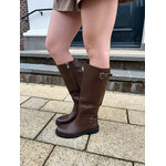 Flo Boutique Boots Joy Dark Brown