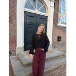 Flo Boutique Mesh Top Vir Black