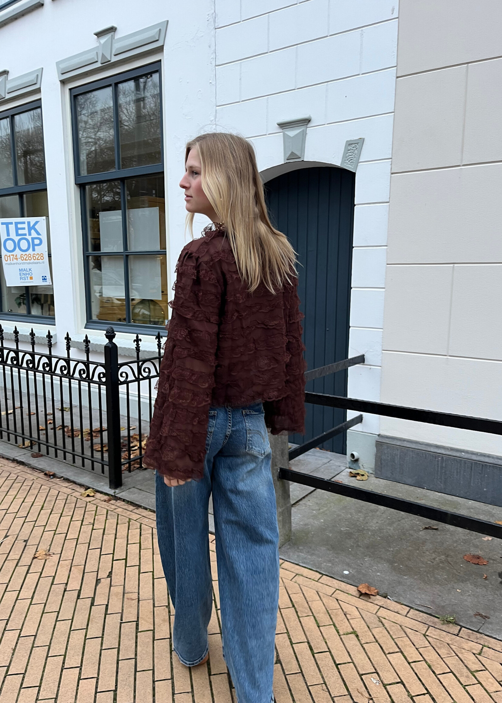 Flo Boutique Top Ilse Brown