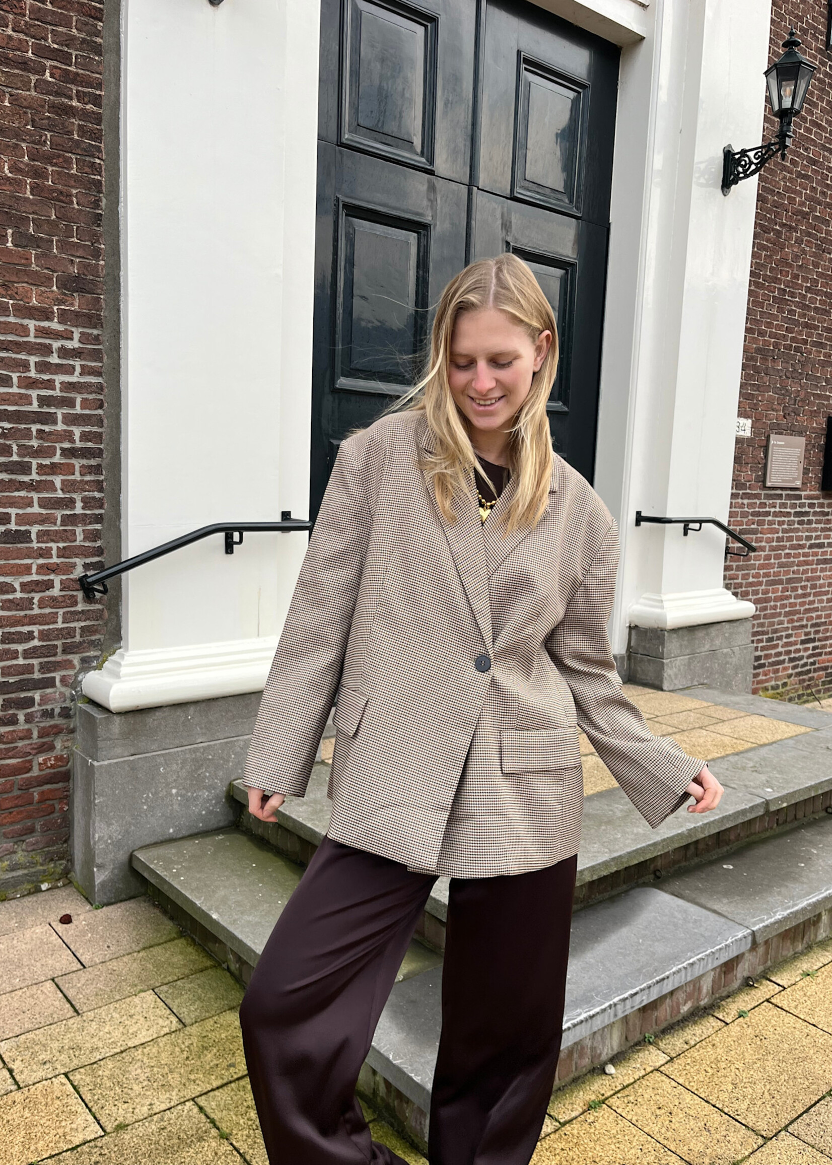 Flo Boutique Blazer Billy Brown