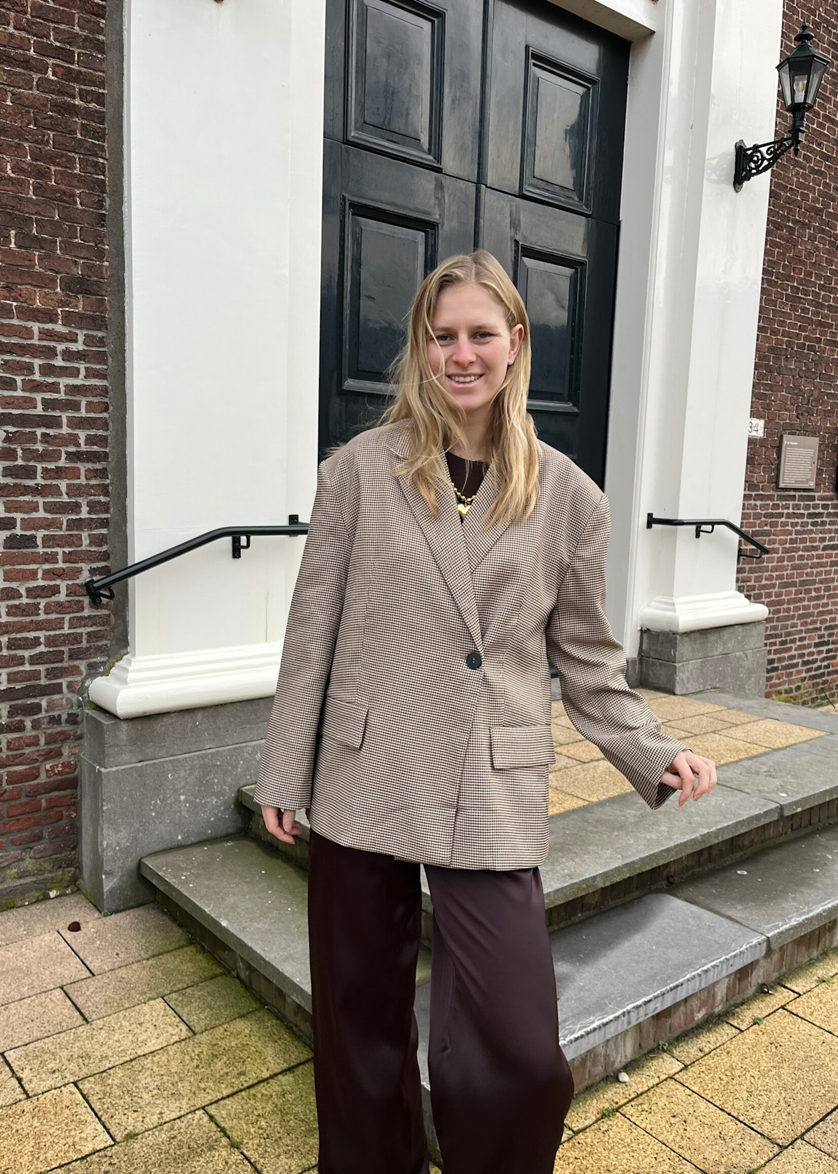 Flo Boutique Blazer Billy Brown