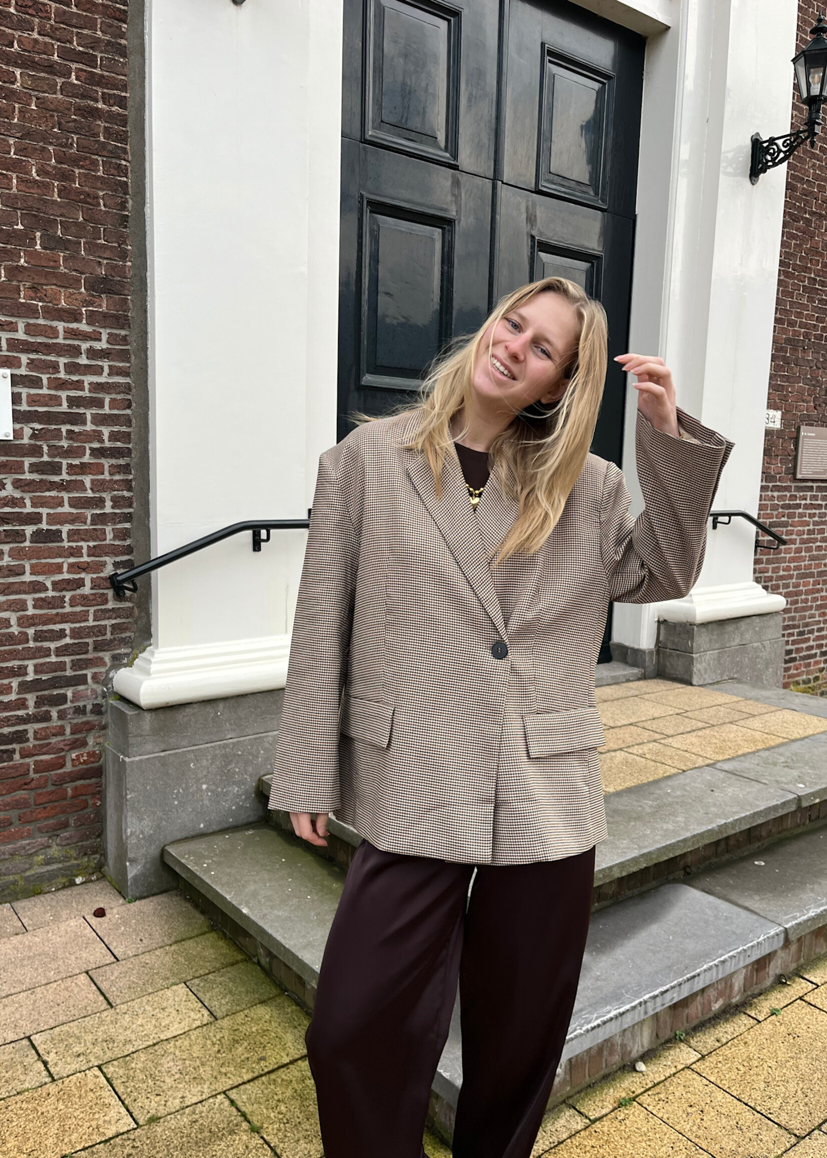 Flo Boutique Blazer Billy Brown