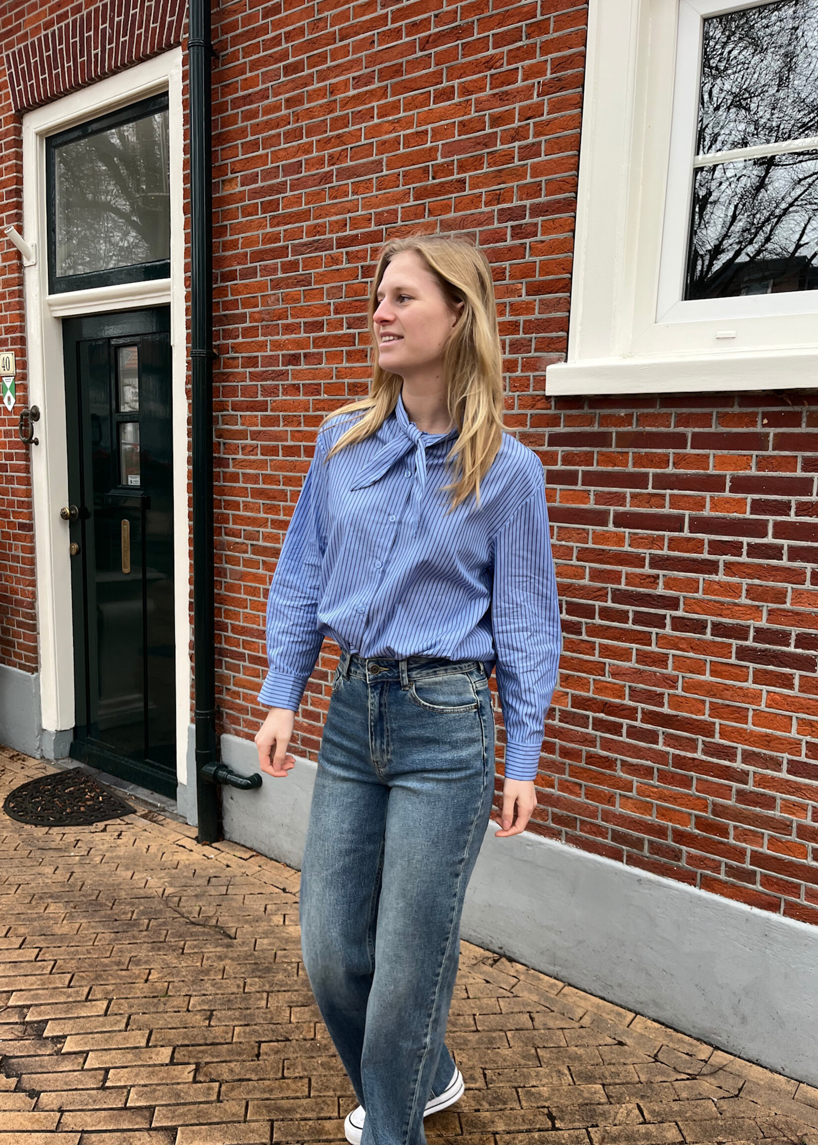 Flo Boutique Blouse Gijsje Blue