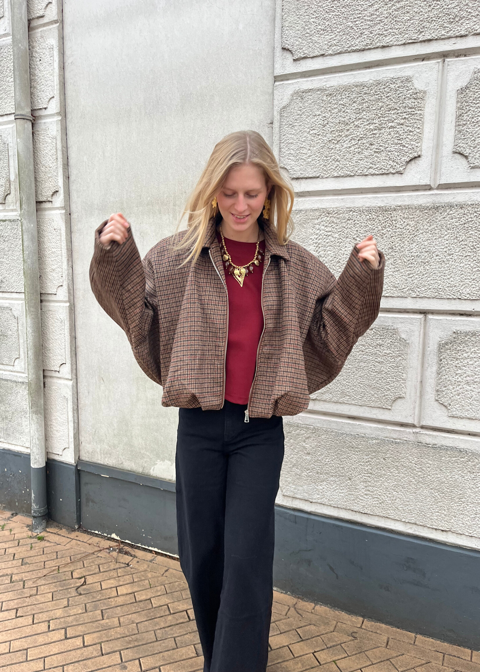 Flo Boutique Jasje Lotte ruit