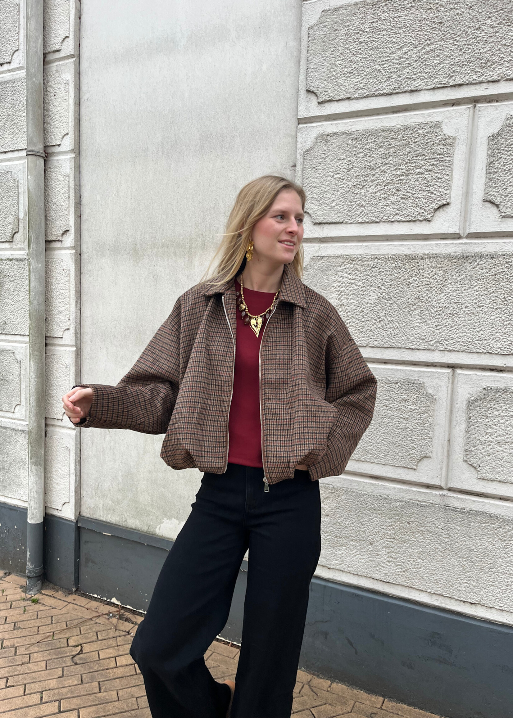 Flo Boutique Jasje Lotte ruit