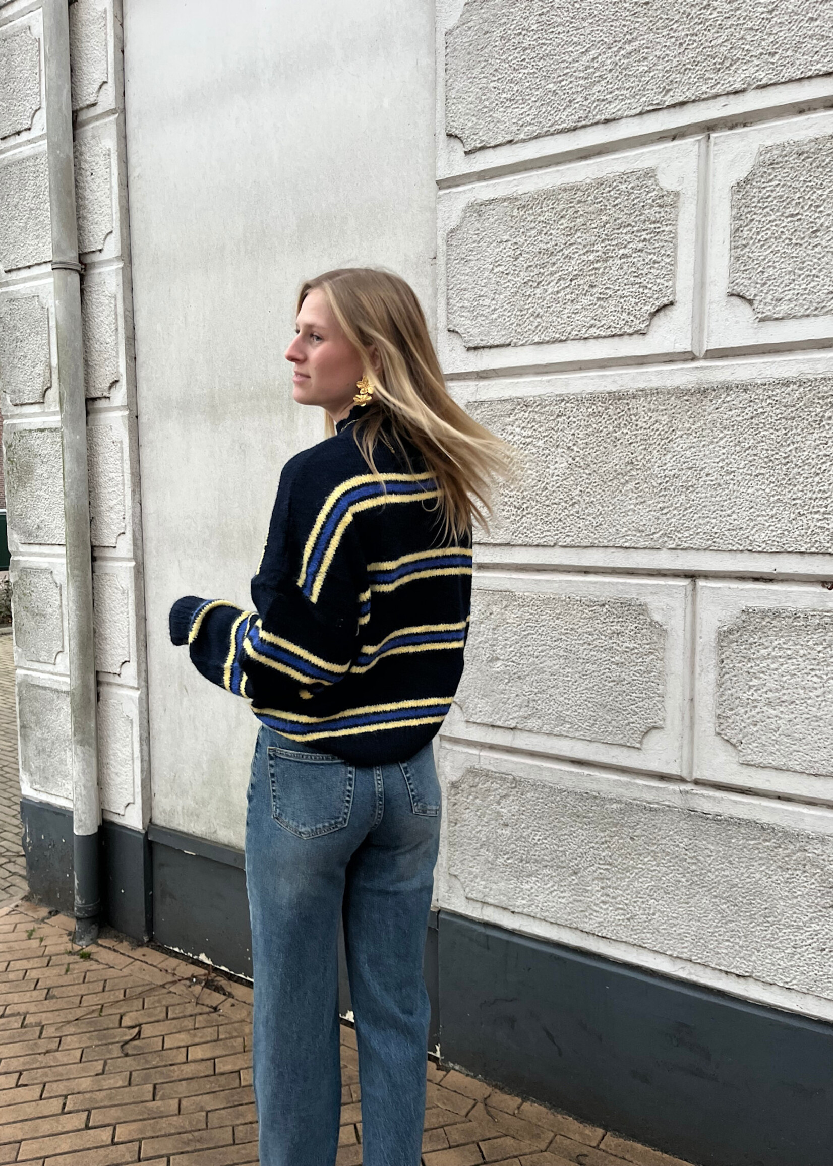 Flo Boutique Trui Maureen Navy